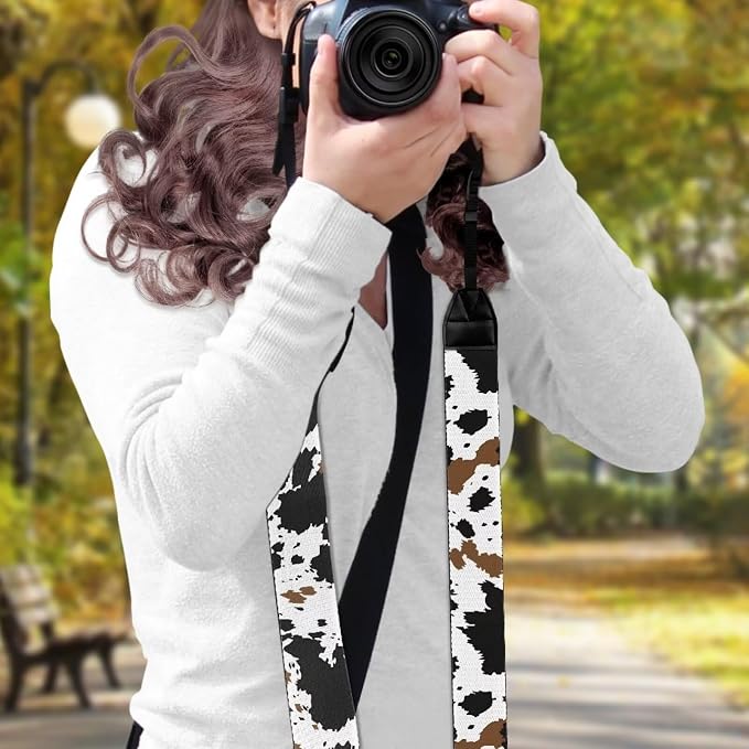Coldinair Black Adjustable Camera Strap Universal Neck & Shoulder Soft Padded Strap for All DSLR Cameras,Binoculars - Image 3