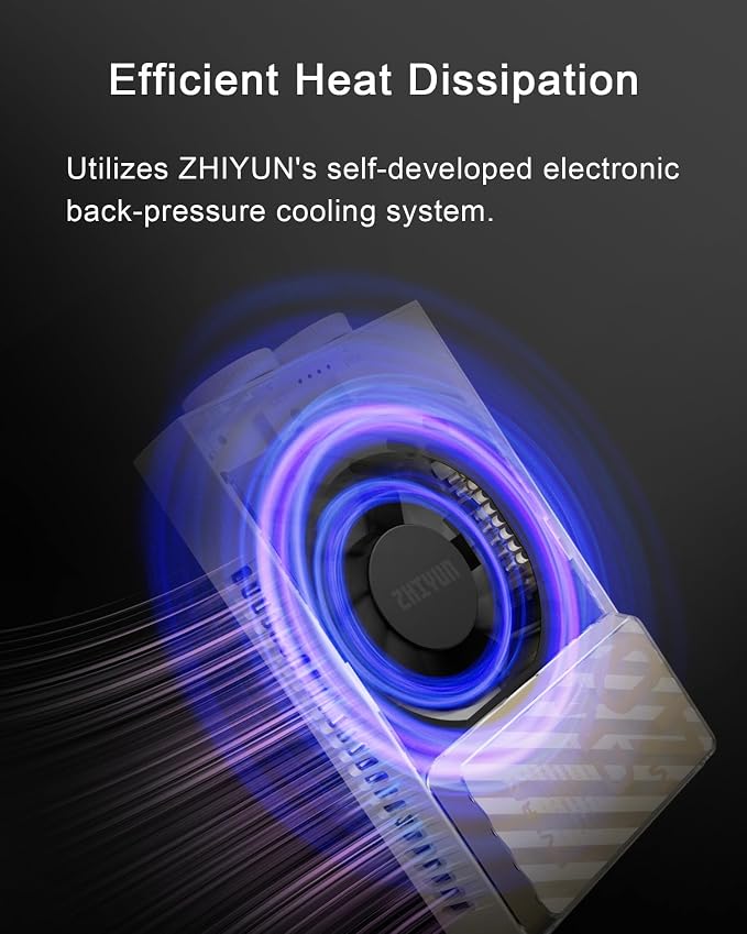 ZHIYUN FIVERAY M40 SE Combo 40W Bi-Color Video Light, 250g Portable Camera Light 17100 Lux 2700K-8500K CRI 95 TLCI 97+ LED Panel DSLR Photography Lighting for YouTube, TikTok - Image 6