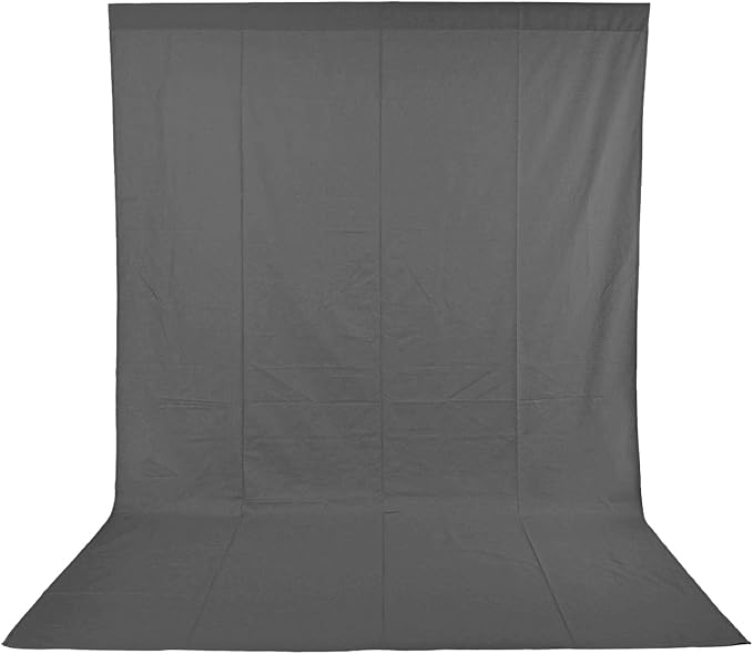 NEEWER 10 x 12FT / 3 x 3.6M PRO Photo Studio premium polyester Collapsible Backdrop Background for Photography, Video and Television (Backdrop Only) - Grey - Image 4