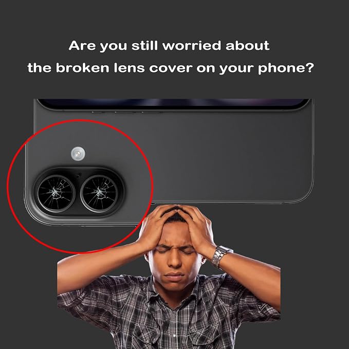 2pcs/Set Back Camera Lens Glass Replacement for iPhone 16 Camera Lens Replacement with Pre-Installed Adhesive + Repair Tool Kit, Anti-Lens Scratch & Waterproof - Image 5