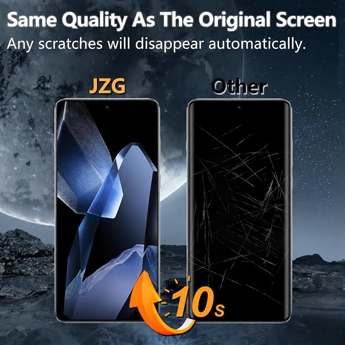 3 Pack for OnePlus 13 Screen Protector [Not Glass] | with Installation Frame,Support Fingerprint Unlock, Edge Coverage, Touch Sensitive, Anti-Scratch, Case Friendly - Image 3