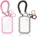 2 Pack Cute Photocard Holder Keychain,Kpop Photo Card Holder | Creative Photo Protector Keychain Accessories for Bus Card, Daily Display & Travel Decorations Gifts by Unknown