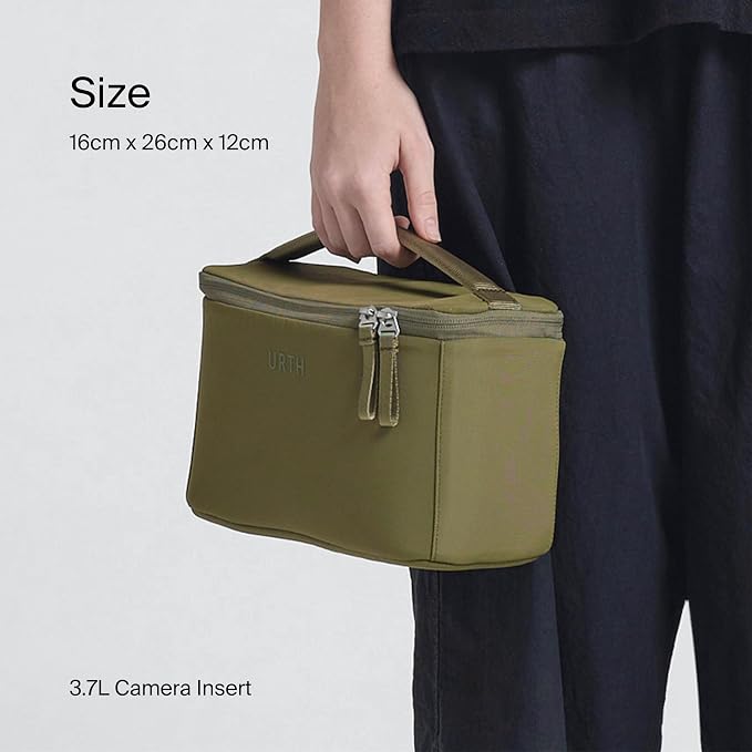 Urth Arkose Camera Insert Bag – for DSLR Camera and Lens, Weatherproof + Recycled - Image 6