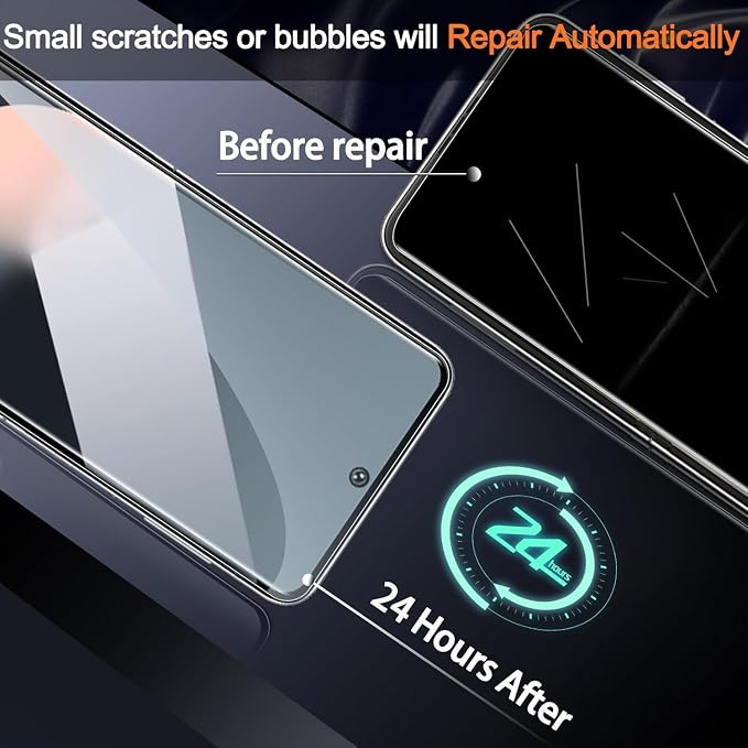 Ferilinso 3 Pack Screen Protector for Samsung Galaxy Z Flip 6 / Z Flip 7 FE | 9H+ Tempered Glass Back&Camera Lens Protectors, Military-Grade Shatterproof, Case Friendly, Easy Installation Bubble Free - Image 4