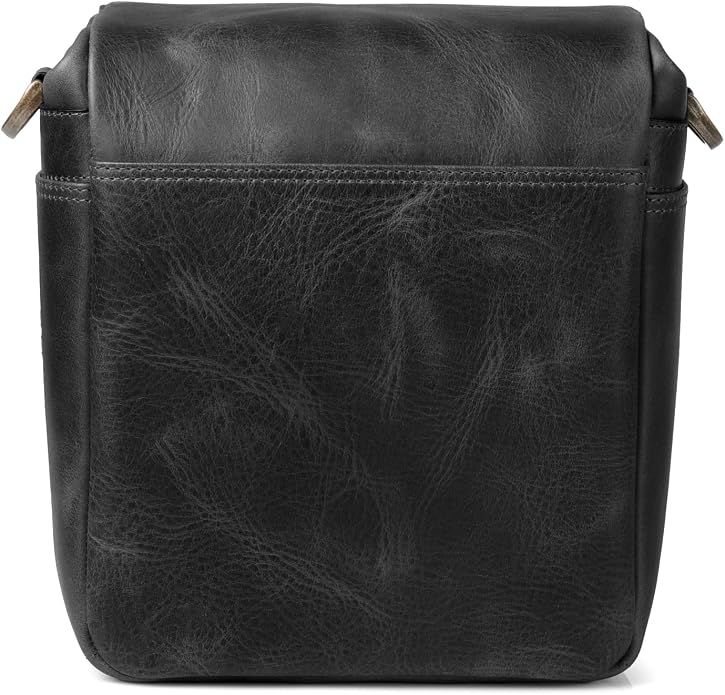 MegaGear Genuine Leather Camera Messenger Bag Mirrorless Portable electronic device cover - Image 11