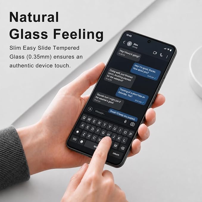 3 Pack Screen Protector for Google Pixel 8 Pro Tempered Glass | Supports Ultrasonic Fingerprint Unlocking, Featuring Anti-Scratch 9H Hardness & Easy Alignment Kit - Image 9