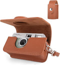 Protective Case Compatible for Kodak EKTAR H35/H35N/Ultra F9/VIBE 501F Film Camera, PU Leather Carrying Bag and Film Storage Case for KODAK H35/H35N/Ultra F9/VIBE 501F Film Camera - Brown by HIYQIN