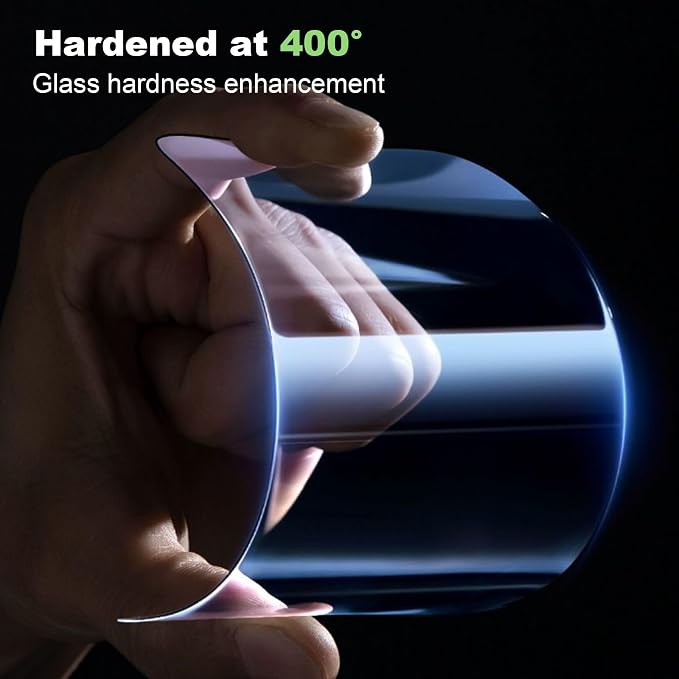 for Samsung Galaxy S25 Edge/Galaxy S25 Plus Screen Protector,9H Hardness Anti-Scratch Tempered Glass flim, Case Friendly, Anti-Fingerprint,Anti-Scratch (3 PACK) - Image 6