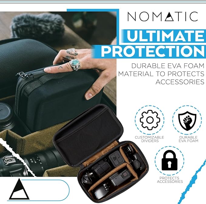Nomatic Mckinnon Camera Accessory Case- Eva Molded Foam with Customizable Camera Bag Dividers, Perfect for DSLR Cameras - Image 3