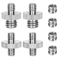8PCS Camera Screws Mount Adapter 1/4 3/8 Inch Threaded Converter by Homeet