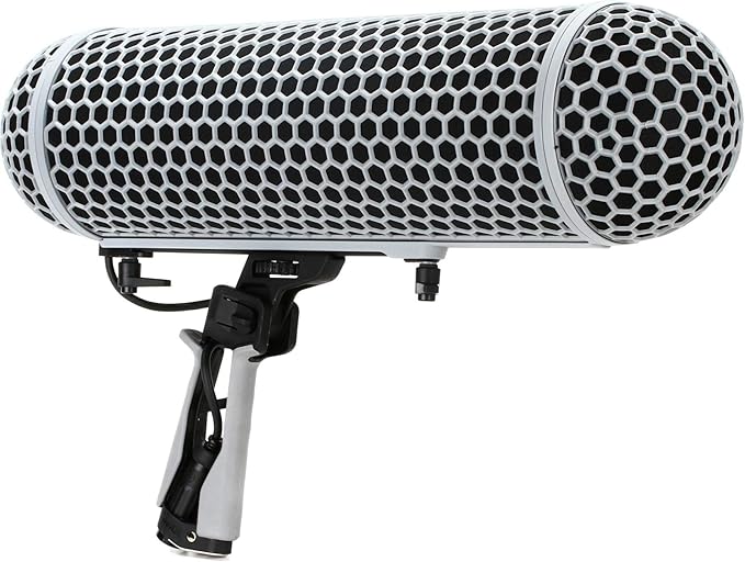 Rode Blimp Windshield and Rycote Shock Mount Suspension System for Shotgun Microphones by R%C3%98DE