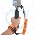 Action Camera Non-Slip Handler Floating Hand Grip Holder Mount | Steel-cored Safety Wrist Strap for GoPro DJI Insta360 Olympus Akaso Underwater Diving Surfing Snorkeling Rafting Kayaking by Fantaseal
