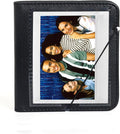 28 Pockets Wide Photo Album for Fujifilm Instax Wide 300 400, Polaroid 600 Film. (Black) by LEONULIY