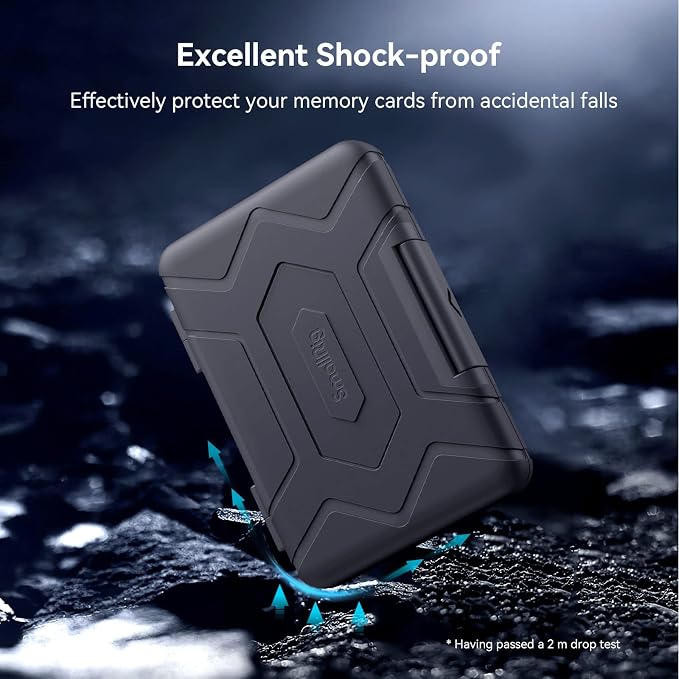 SMALLRIG Memory Card Holder Case 15 Slots, Water-Resistant for SD Card, Micro SD Card, CFexpress Type A/Type B Card, XQD Card - 3192 - Image 5