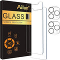 Ailun Screen Protector+Camera Lens Protector for iPhone 11 Pro Max | 2+2 Pack, 6.5 inch, Tempered Glass Film, HD by Ailun