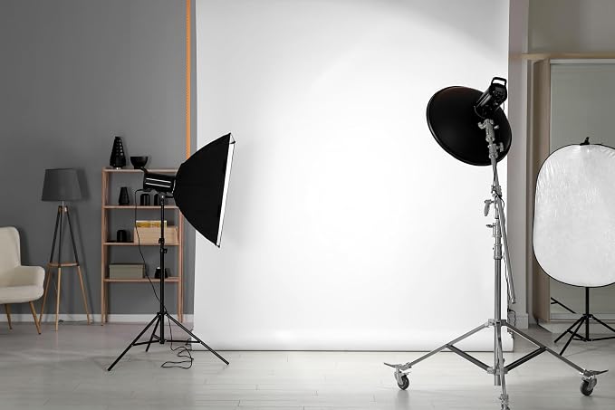 Denny Mfg Seamless Paper Backdrop for Photoshoot,Bright White, 107in x 36ft | Photoshoot backdrop, Matte Finish for Portraits, Product Photos and Video Shoots, with Free Roll Gaffer Tape (2 in x 13 ft) - Image 9