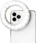 Selfie One - Ring Light for Phone, iPhone, Android or Laptop | 3 Adjustable Light Modes | Rechargeable Batteries | Clip On Design | Perfect for Beauty, Influencers, Creators by LITTIL