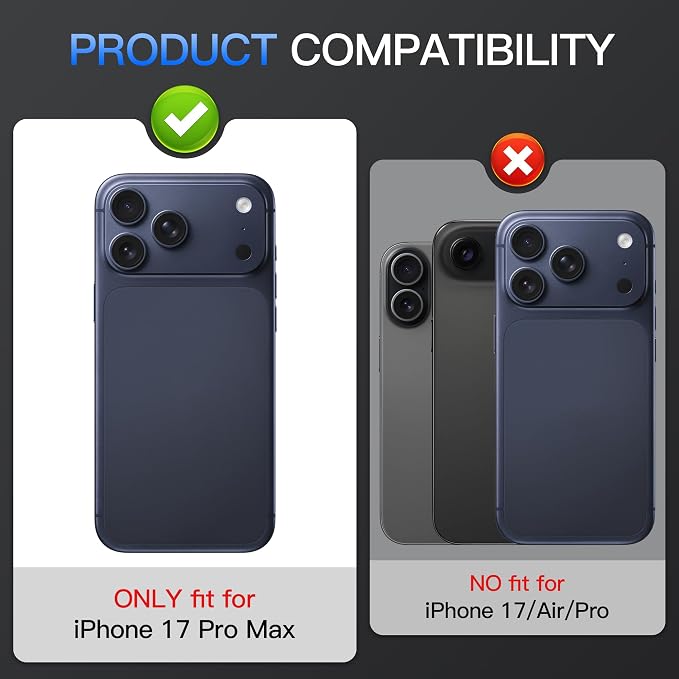 Suoman ND/UV Filter for iPhone 17 Pro Max Camera Lens Protector- Filter Kit | with ND/CPL/UV/Black Soft Filter Kit,Strong Adsorption,Tempered Glass Lens Film,All-in-one Metal Camera Cover - Image 2