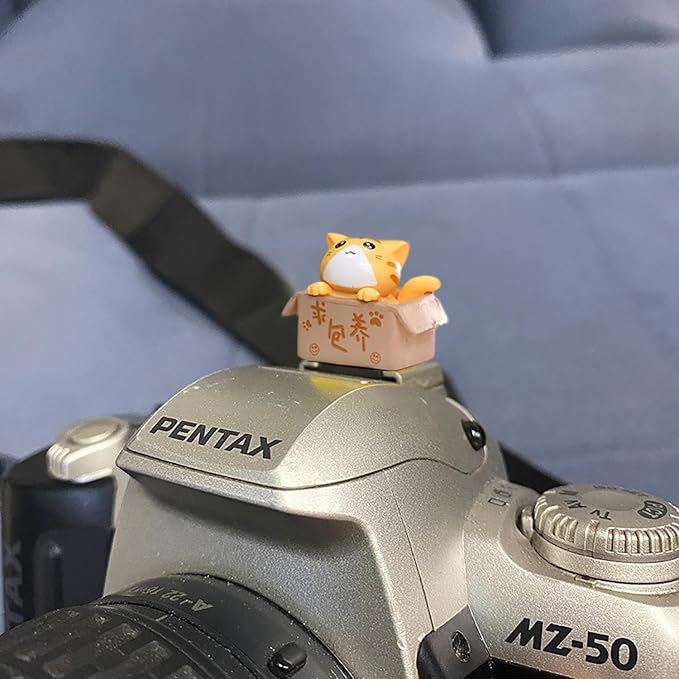 Camera Hot Shoe Cover, Cartoon Hot Shoe Cap, Hot Shoe Protector Compatible with Sony Fujifilm Fuji Canon Nikon Pentax Leical Panasonic (2pcs Cat) - Image 3