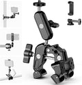 NEEWER Super Clamp with 3" Dual Ballhead Magic Arm Camera Phone Mount, ST88 | With 1/4" and 3/8" Threads, Cold Shoe, Phone Holder, Action Camera Adapter, Compatible with GoPro DJI iPhone 16 15 Pro Max by Neewer