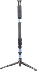 Sirui 6952060001753 P-424SR Carbon Fiber Photo/Video Monopod, Extends to 75", Supports 26.5 lb, Gray by SIRUI