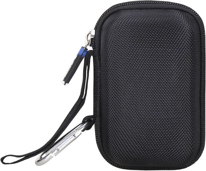 Digital Camera Case for FJFJOPK/for Lecnippy 4K Vlogging Camera/SECHKISS/Fleafer Upgrade FHD 1080P Digital Camera with Mesh Pocket for Accessories SD Card Cable (Case Only) (Black) - Image 8