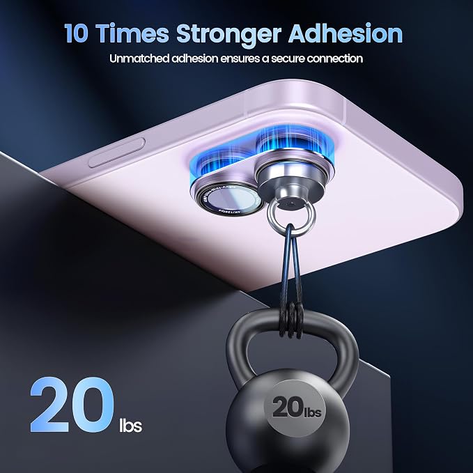 CACOE Metal Camera Lens Protector for iPhone 16/16 Plus/17 Cover | Tempered Glass Cover, Anti-Scratch, Drop-Proof, Strong Adhesion, Camera Screen Cover Accessories, Purple - Image 6