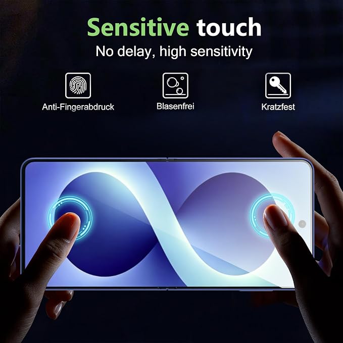 for Samsung Galaxy Z Flip 8 Screen Protector,Soft Protective film,Premium Folding, Kamera Glass,Bubble-Free Protective Film,High Transparency,High Definition[2+2+2] - Image 3