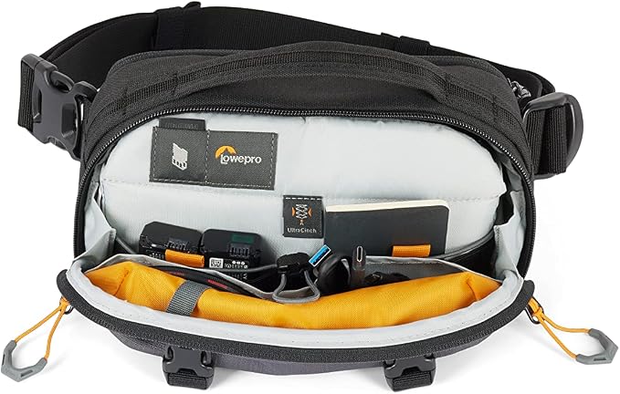 Lowepro Trekker Lite Hp 100, Compact Camera Backpack with Tablet Pocket, Camera Bag for Crop-Sensor Mirrorless, Ultracinch Compression System, Grey - Image 5