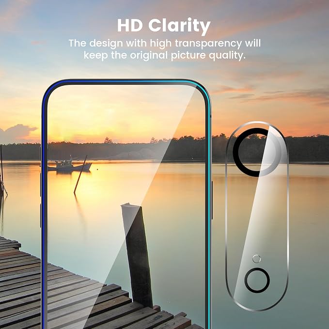 Maxdara for iPhone Air Screen Protector (6.5 inches) | iPhone Air Back Screen Protector and Front Screen Protector with Camera Protector [2+2+2 Pack] - Image 8