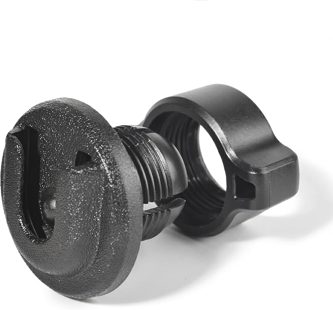 Universal Ham CB Radio Microphone Hanger, Round Knob Mic Holder Mount with 17mm Ball Joint Adapter for Motorola HLN9073B CDM1250 GM3688 GTX800 Kenwood TK768G TK868G TM471A Two Way Radio by HYSHIKRA
