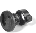Universal Ham CB Radio Microphone Hanger, Round Knob Mic Holder Mount with 17mm Ball Joint Adapter for Motorola HLN9073B CDM1250 GM3688 GTX800 Kenwood TK768G TK868G TM471A Two Way Radio by HYSHIKRA