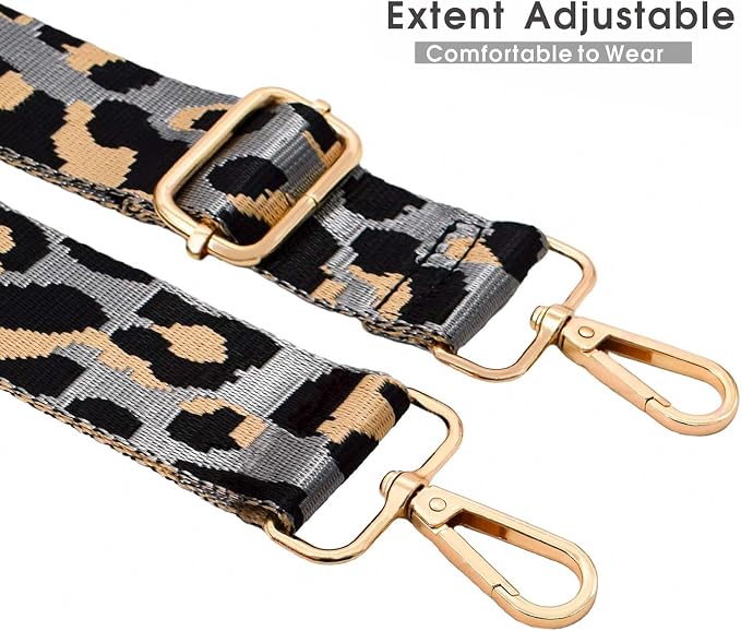 Replacement Purse Strap Shoulder Strap Adjustable Crossbody Strap for Women Crossbody Wide Shoulder Bag - Image 5