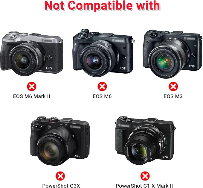 JJC Camera Hot Shoe Cover Cap for Canon EOS R100 T7 T6 Rebel 5D Mark IV | Dustproof,for Canon EOS R5 R6 RP R Rebel T8i T7i T7 T6i T6 T5i SL3 SL2 M50 800D 760D 4000D 90D 5DM4 5DM3 5DM2 6D 6D2 7D 7D2 - Image 3