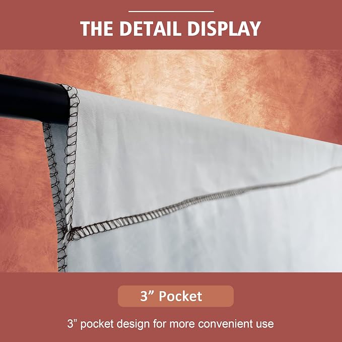 Abstract Photography Backdrop for Photoshoot 8x10ft,Brick Red,No Stand | Professional,Polyester Fabric,Roller Pocket on Top,Vintage Portrait Photo Props Booth Background,Photoshoot Studio - Image 6