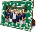 Golf Picture Frame, Golf Room Decor, Golfer Desk Decoration | A freestanding golf frame for team and course photos, ideal for office desks, shelves, clubhouses and trophy displays. by Unknown