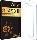Ailun 3 Pack Screen Protector for Apple iPhone 8,7,6s,6, 4.7 Inch | 2.5D Edge, Tempered Glass, Case Friendly by Ailun