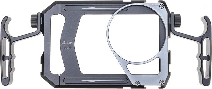 FocusFoto Universal Phone Cage with 67mm Variable Fader ND Filter, Smartphone Video Rig Kit with Dual Handles, Handheld Filmmaking Vlogging Case Stabilizer for Videomaker - Image 8