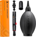 K&F Concept Lens Air Blower, Lens Cleaning Pen with Soft Brush, Double-Sided Carbon Head, Dust Blower for Camera Lens, Optical Lens, Glasses, Cosmos/Valve Index /PS4 PS5 VR Headset by KFCONCEPT