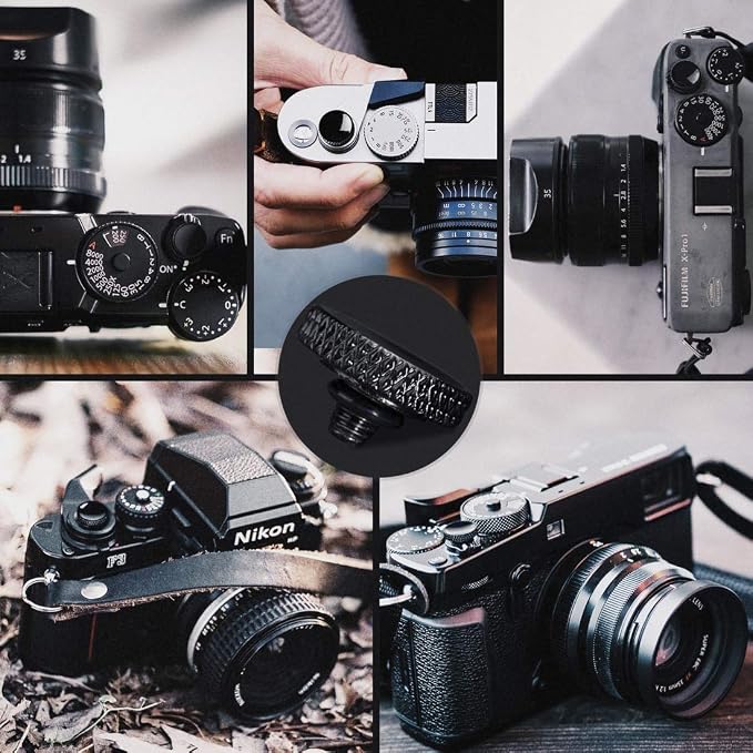 Fuji Shutter Release Button Accessories-Fujifilm Camera Soft Shutter Button | Black Shutter Button for Canon Nikon Leica Film X100V X100F Xt5 Xt4 Xt3 Xt2 Xt30 Xt20 Xt10 Xpro3 Xpro2 Xpro1 - Image 4