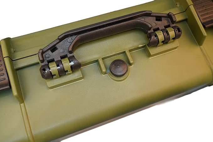 MEIJIA All Weather IP67 Waterproof Hard Camera Case,Hard Protective Case,Hard Case with Customizable Foam,Fit Use of Drones,Camera,Equipments,Pistols(Green,18.5 x14.06x6.93inches) - Image 6