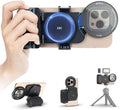 67mm Magnetic Phone Lens Filter Mount with Phone Camera Snap Grip Kit for iPhone 16 15 14 Pro Max Plus, Filter Adapter Set for ND CPL w Cold Shoe Adapter & Tripod Mount Pull-Out to Fit Pro Max Plus by Kiorafoto