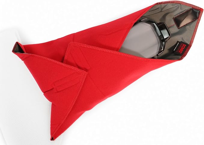 Domke F-34L 19-Inch Protective Wrap -Red | Secure Hook and Loop closure Protects Mirrorless, DSLR, SLR Cameras, Laptops, Tablets, Cell phones, & Accessories - Image 5
