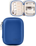 Digital Camera Case for KODAK PIXPRO FZ55/FZ45, Case Only, Royal Blue | Fits CAMKORY DC403 and Canon PowerShot ELPH 360 HS Compact Digital Cameras, Small Hard Shell Camera Pouch with Mesh Pocket by Linpr