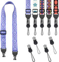 FIEIL Geometric Rhombus Shoulder Strap, Adjustable Camera Strap with 2 Sets of Quick-Release Buckles, Comfortable Neck Strap for iPad, Tablet, Camera, Laptop, Binocular, Luggage Bag by FIEIL