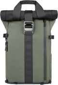 Camera Backpack for Photographer DSLR SLR Waterproof Camera Bag with Laptop Compartment Tripod Holder Roll Top Photographer Case for Hiking Traveling by Besnfoto