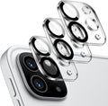 JETech Camera Lens Protector for iPad Pro 11"/12.9", 3-Pack | For 2022/2021/2020 Model, 9H HD Clear Tempered Glass, Full Coverage Protection, Anti-Scratch Design, Easy Installation by JETech