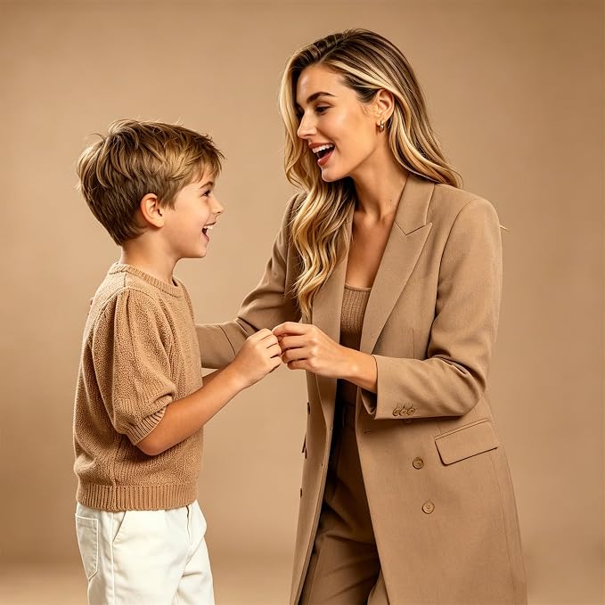 Beige Cream Paper Backdrop, Seamless Photoshoot 86" x32.8' | Seamless matte backdrop paper with non-reflective surface for photoshoots, portraits, videos and studio photography. - Image 3