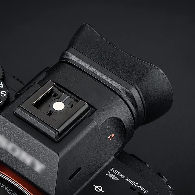 Extended Replaces Sony FDA-EP18 FDA-EP16 FDA-EP15 Eyecup Eyepiece | Soft Silicon,Camera Eye Cup Viewfinder Eyeshade,for Sony A7RIV A7RIII A7III A7SII A7RII A7II A7S A7R A7 A9II A9 A58 A99II - Image 8