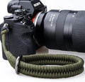 Camera Wrist Strap - DSLR Mirrorless Camera Quick Release Camera Hand Strap | with Safer Connector （Green） by AQAREA